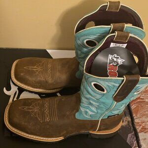 Rocky Rosemary Women’s Waterproof Composite Toe Western Boot